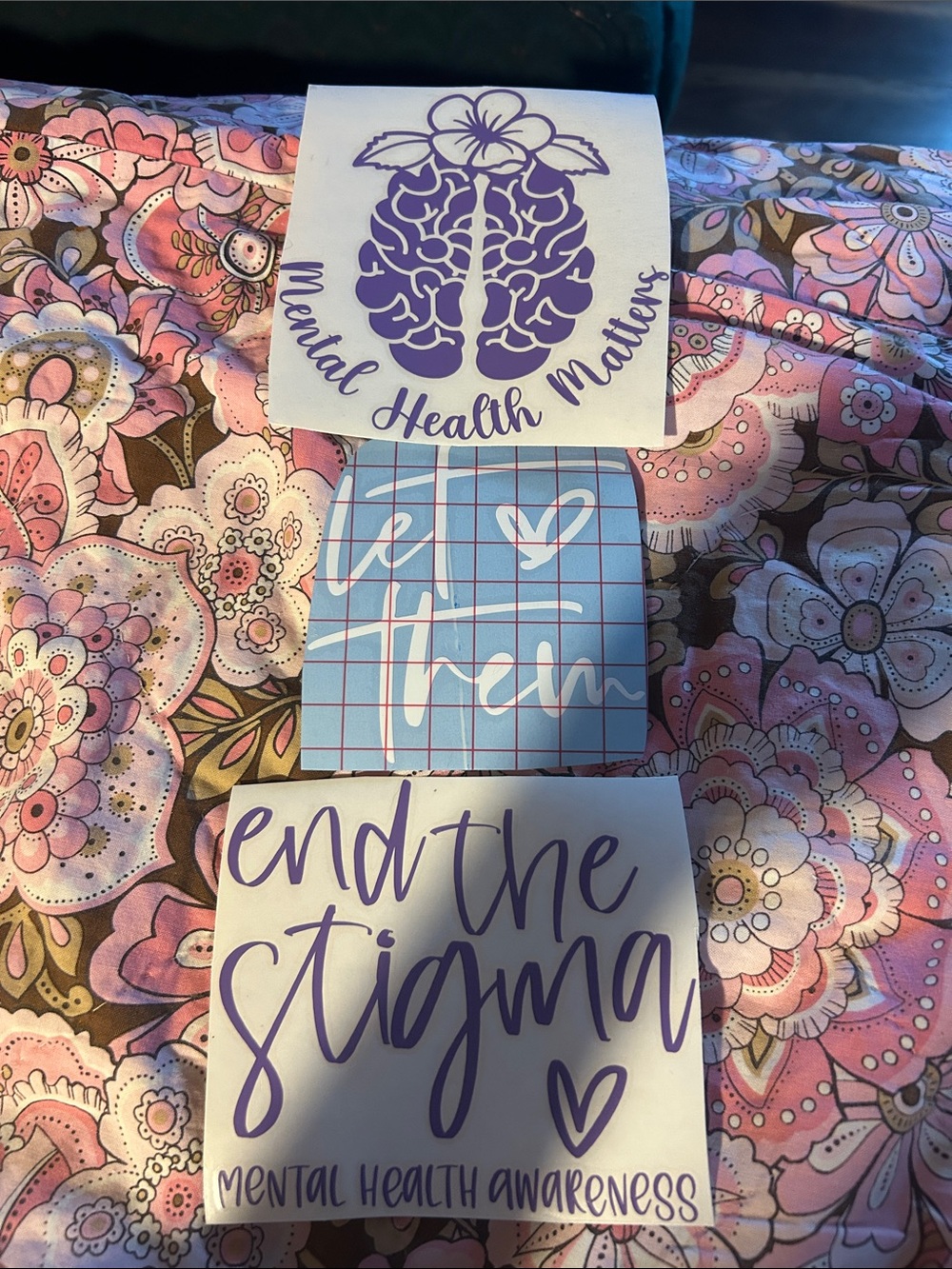 Mental Health Awareness Decals